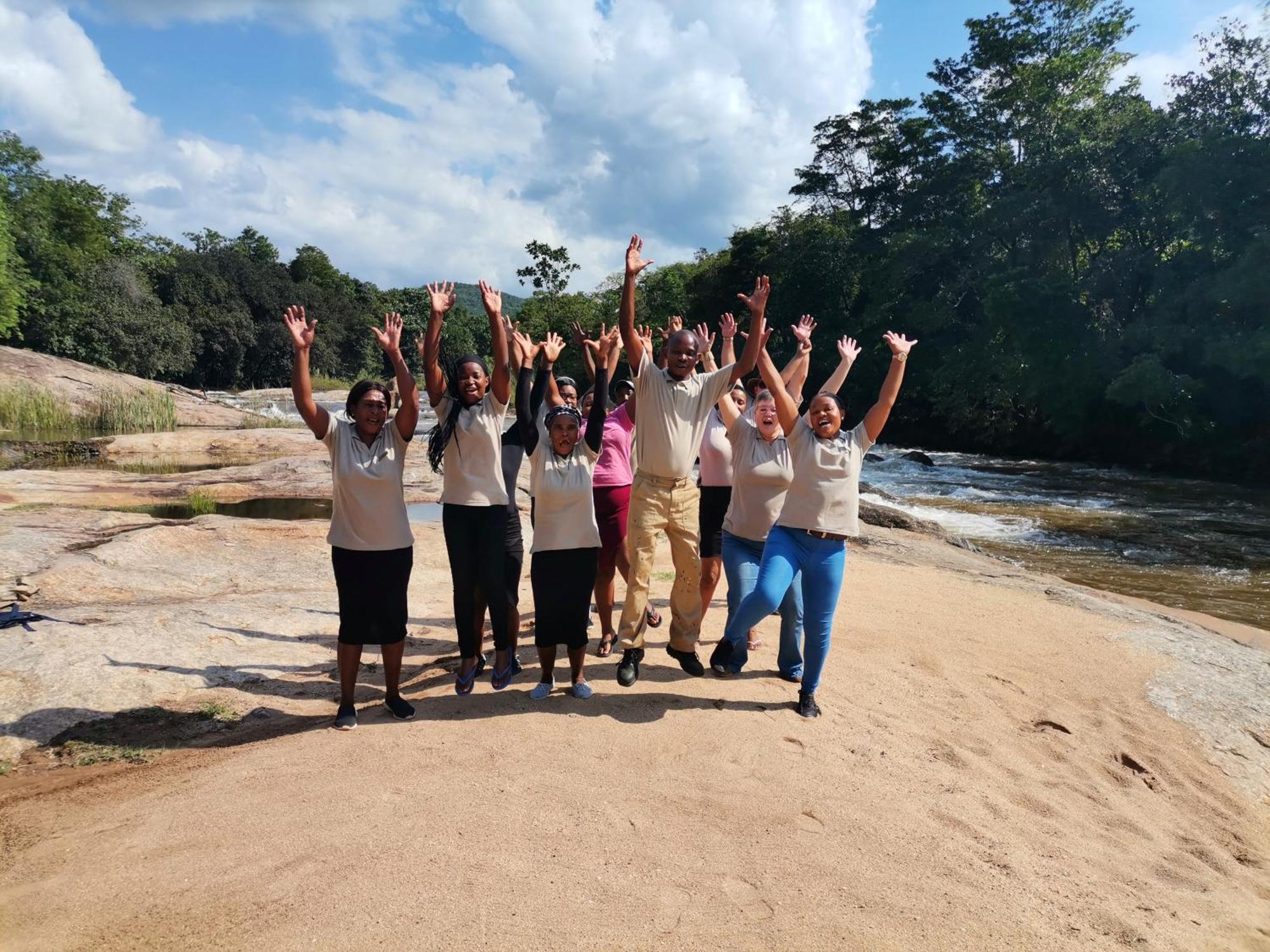 Lions Rock Rapids - Luxury Tented Camp Hazyview Ngoại thất bức ảnh